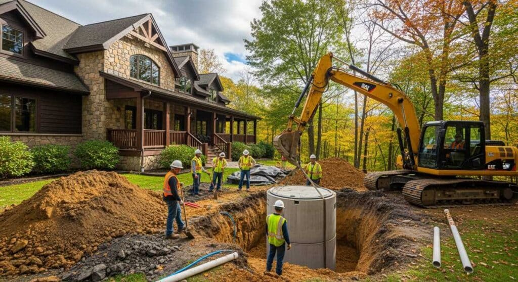 installation septic system