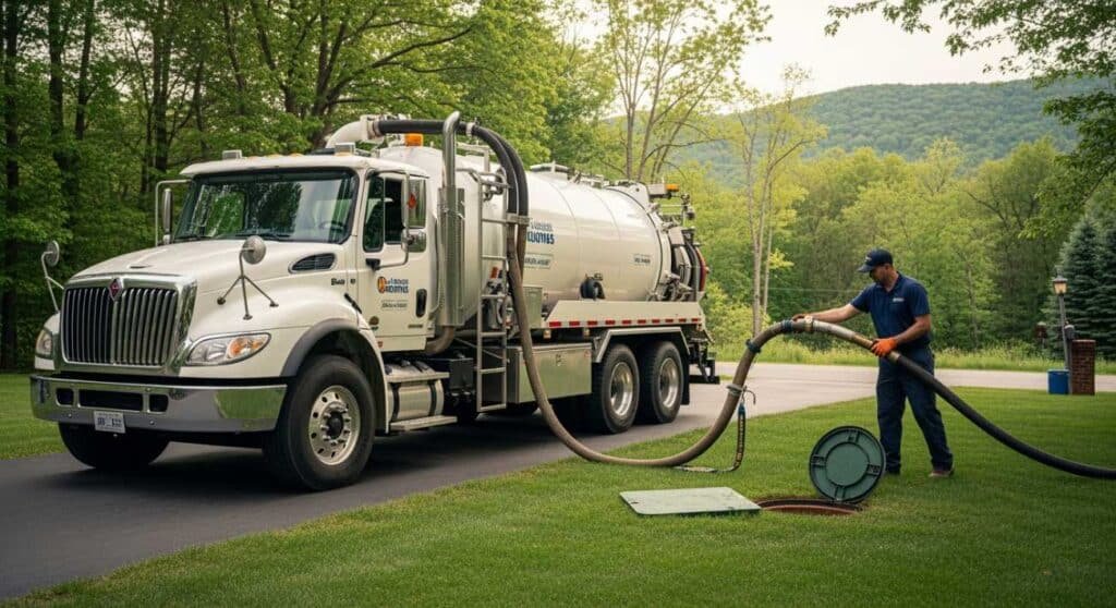 emergency septic pumping