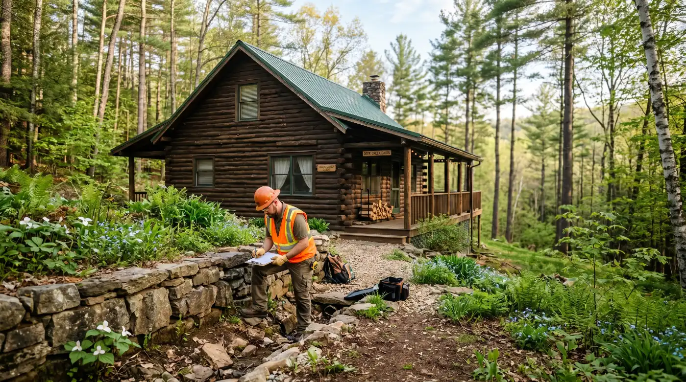 Pocono mountain cabin