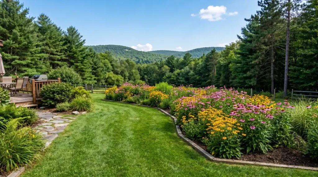 landscaping drain field